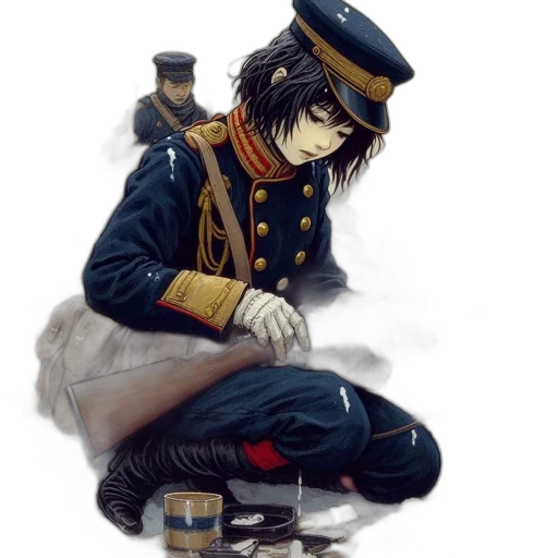 hat, staff, mask, face transparent PNG cut-out