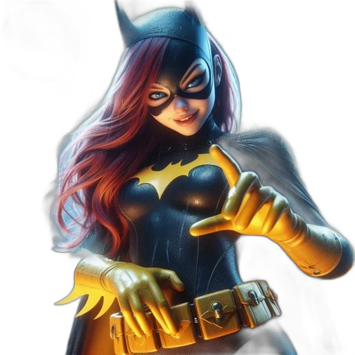comic book art, concept art, fantasy art, 3d render transparent PNG cut-out