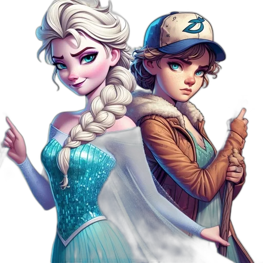 fantasy art, comic book art, concept art, pixel art transparent PNG cut-out