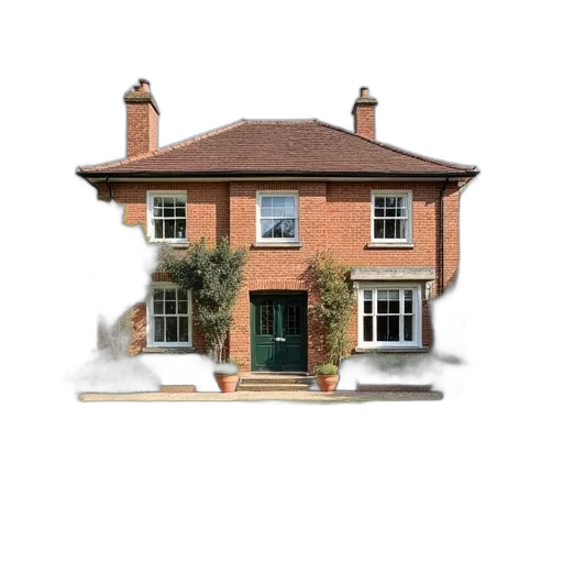 building, 3d render, photorealistic, bedroom transparent PNG cut-out