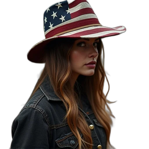 hat, jacket, photorealistic, cartoon transparent PNG cut-out