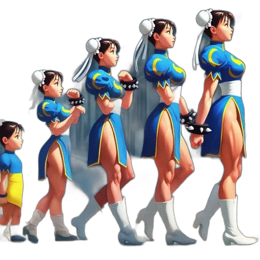 concept art, pixel art, comic book art, 3d render transparent PNG cut-out