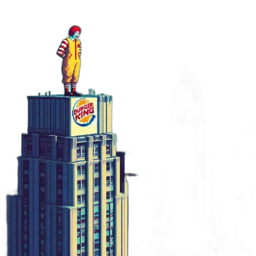 food, robot, building, concept art transparent PNG cut-out