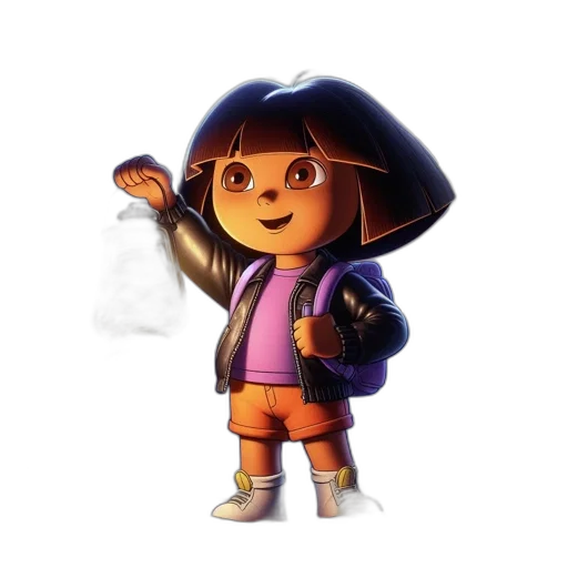 jacket, umbrella, staff, weapon transparent PNG cut-out