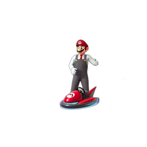hat, robot, staff, creature transparent PNG cut-out