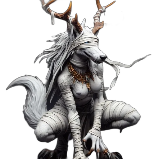 dragon, animal, creature, staff transparent PNG cut-out