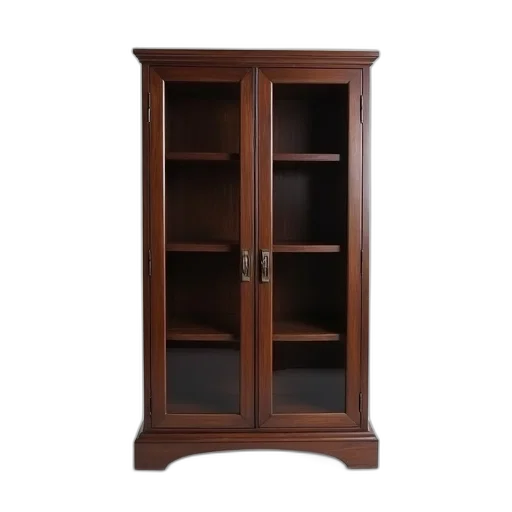 furniture, staff, 3d render, dark transparent PNG cut-out