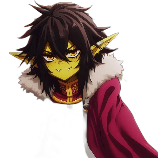 dragon, mask, staff, face transparent PNG cut-out