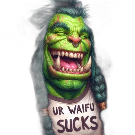 creature, weapon, face, staff transparent PNG cut-out
