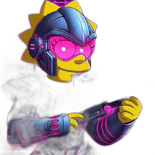 weapon, robot, mask, staff transparent PNG cut-out
