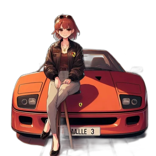 car, jacket, animal, weapon transparent PNG cut-out