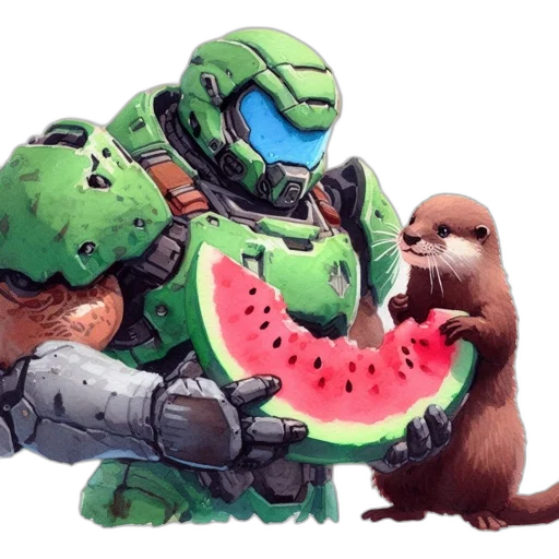 food, creature, animal, robot transparent PNG cut-out