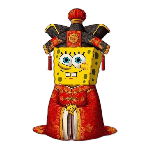 crown, robot, hat, staff transparent PNG cut-out