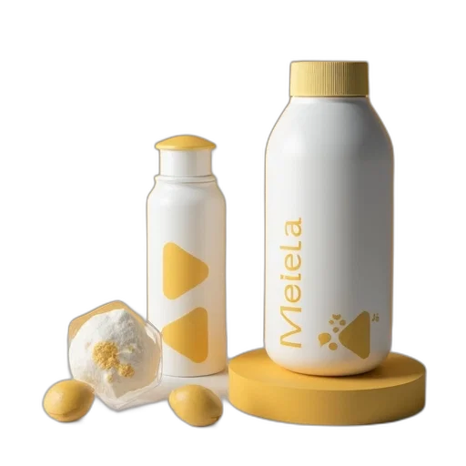 bottle, golden, packaging, medela transparent PNG cut-out