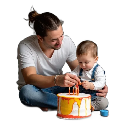 photorealistic, little, boy, getting transparent PNG cut-out