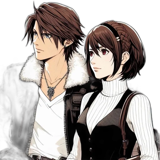 jacket, concept art, anime, comic book art transparent PNG cut-out