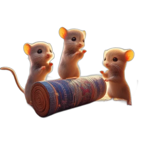 animal, staff, furniture, 3d render transparent PNG cut-out