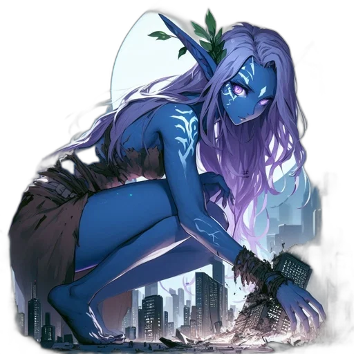 creature, mask, concept art, fantasy art transparent PNG cut-out