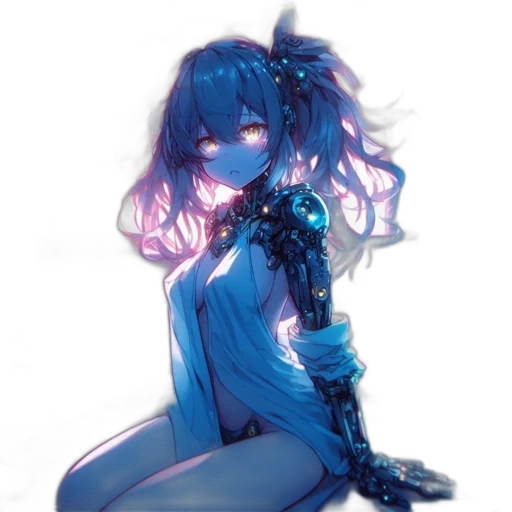 dress, robot, mask, creature transparent PNG cut-out