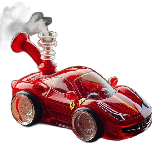 car, weapon, 3d render, concept art transparent PNG cut-out