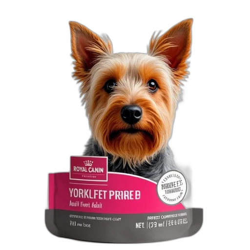 photorealistic, royal, canin, yorkshire transparent PNG cut-out