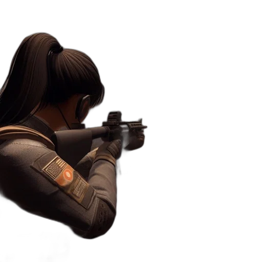 weapon, staff, robot, mask transparent PNG cut-out