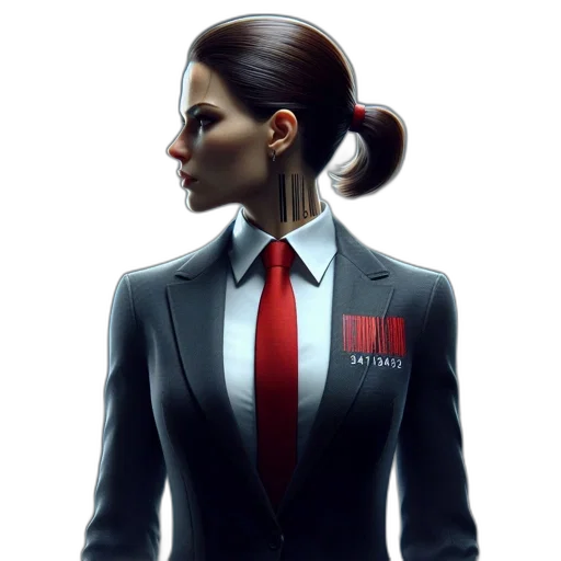 jacket, staff, face, concept art transparent PNG cut-out