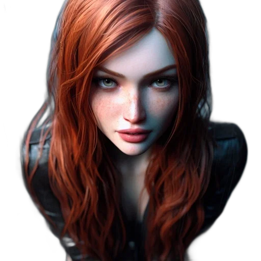 face, jacket, robot, fantasy art transparent PNG cut-out