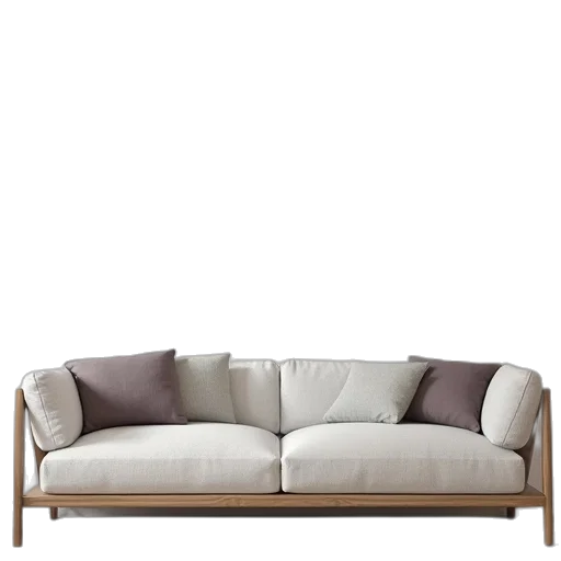 furniture, 3d render, photorealistic, earth tones transparent PNG cut-out