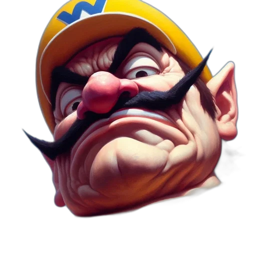 face, mask, crown, staff transparent PNG cut-out