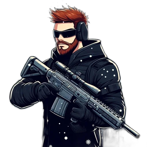 weapon, jacket, concept art, comic book art transparent PNG cut-out