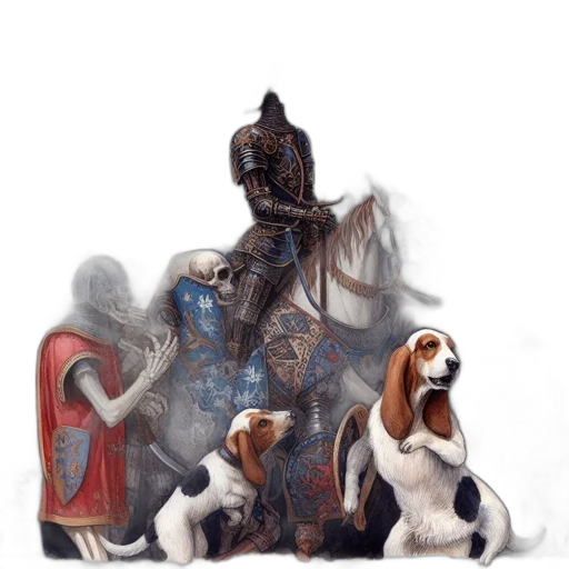 staff, animal, crown, concept art transparent PNG cut-out