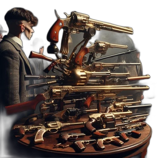 weapon, furniture, robot, staff transparent PNG cut-out