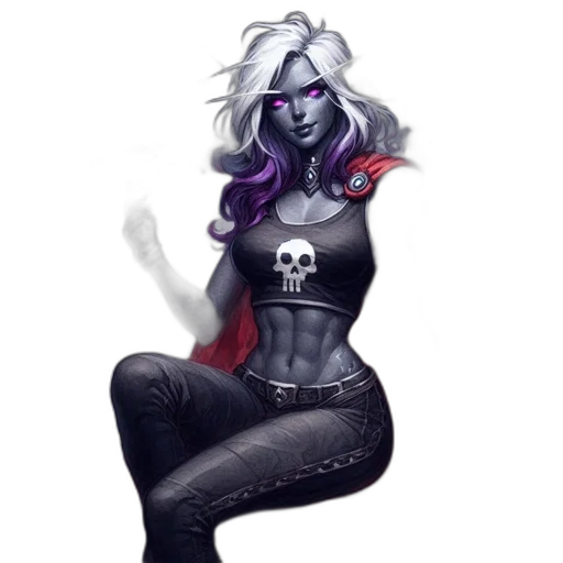 concept art, fantasy art, pixel art, comic book art transparent PNG cut-out