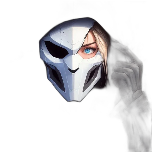 mask, face, robot, weapon transparent PNG cut-out