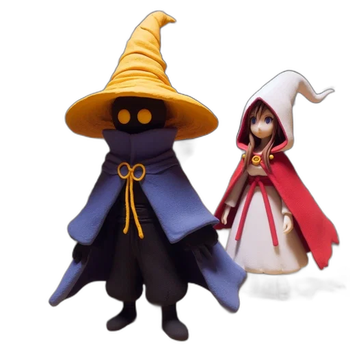 hat, staff, concept art, 3d render transparent PNG cut-out