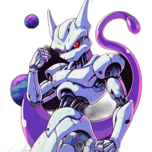 robot, weapon, staff, dragon transparent PNG cut-out