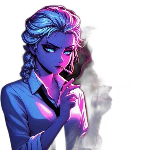 staff, face, concept art, comic book art transparent PNG cut-out
