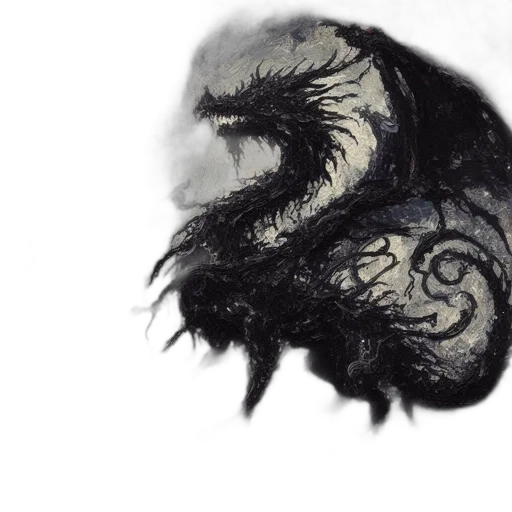 dragon, creature, mask, face transparent PNG cut-out