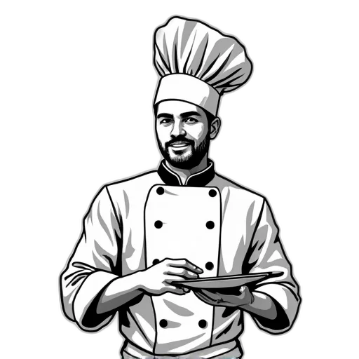 staff, food, face, hat transparent PNG cut-out