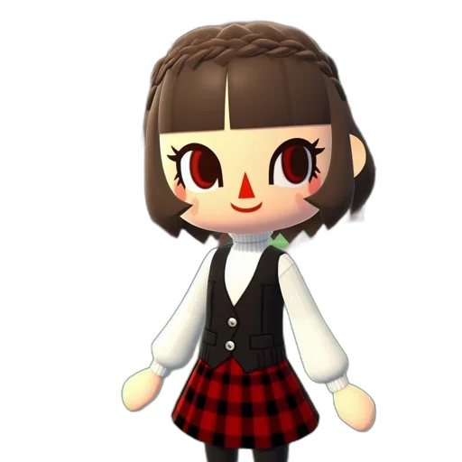 staff, jacket, dress, 3d render transparent PNG cut-out