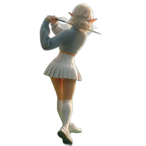 staff, dress, weapon, concept art transparent PNG cut-out