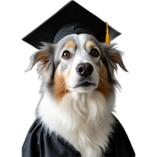 hat, staff, animal, photorealistic transparent PNG cut-out