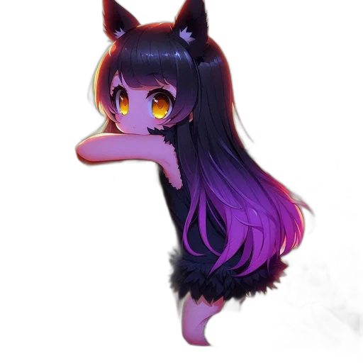 creature, animal, staff, dress transparent PNG cut-out