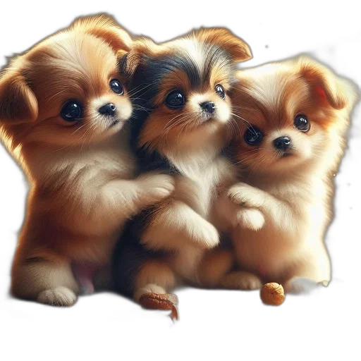 animal, photorealistic, oil painting, watercolor transparent PNG cut-out