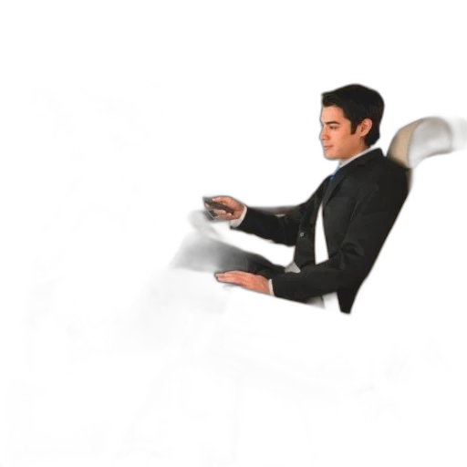 furniture, staff, umbrella, 3d render transparent PNG cut-out