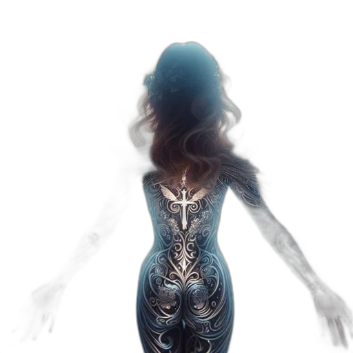 dress, creature, robot, jewelry transparent PNG cut-out