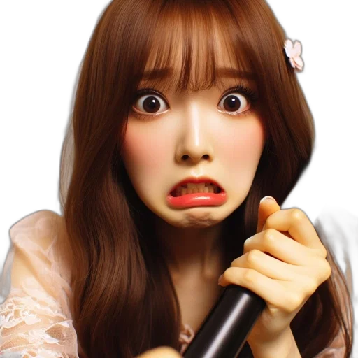 face, photorealistic, young, woman transparent PNG cut-out
