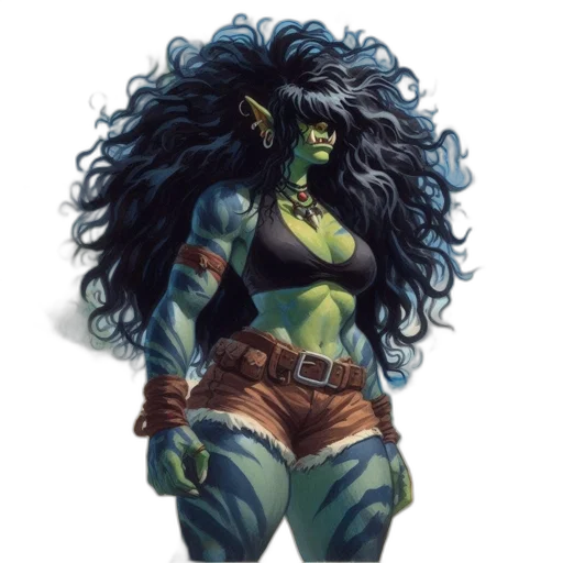 fantasy art, concept art, comic book art, pixel art transparent PNG cut-out