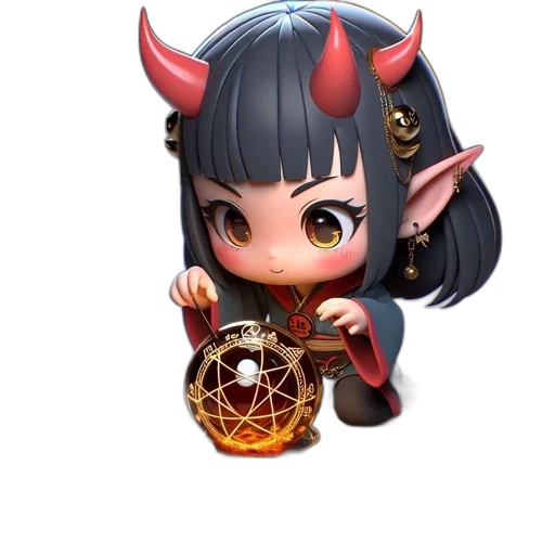 dragon, staff, weapon, jewelry transparent PNG cut-out